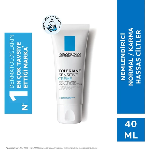 La Roche Posay Toleriane Sensitive Krem 40 ml ürün görseli 1
