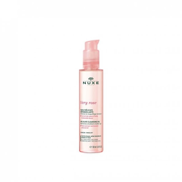 Nuxe Very Rose Hassas Ciltler İçin Temizleme Yağı 150 ml ürün görseli 1