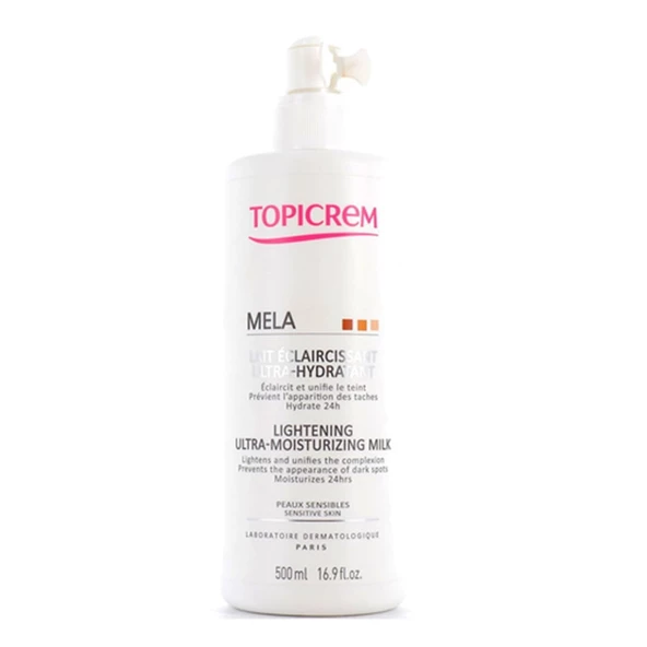 Topicrem Mela Lightening Ultra-Moisturizing Milk 500 ml ürün görseli 1