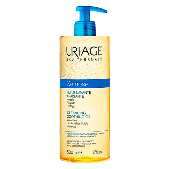Uriage Xemose Cleansing Soothing Oil 500 ml ürün görseli 1