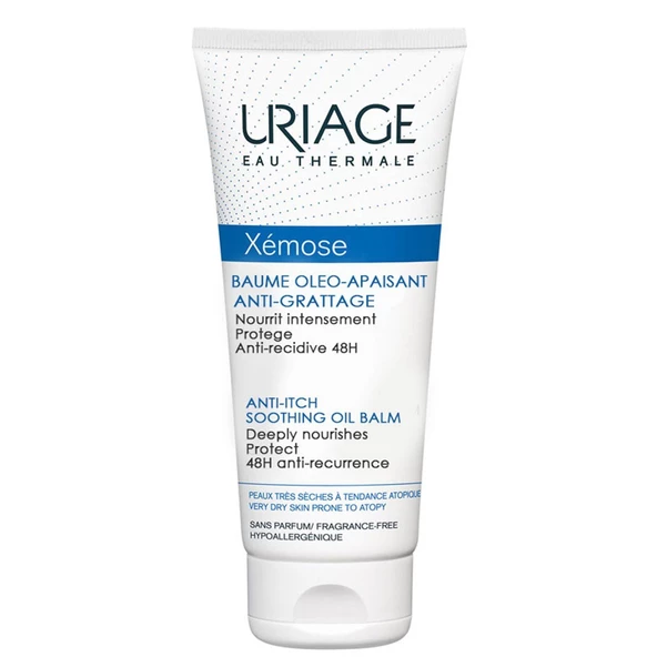 Uriage Xemose Anti Itch Soothing Oil Balm Çok Kuru Hassas Ciltler için Yüz ve Vücut Balsamı 200 ml ürün görseli 1