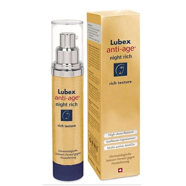 Lubex Anti-Age Night Rich 50 ml ürün görseli 1
