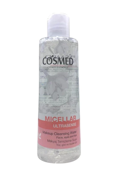 Cosmed Ultrasense Micellar Makeup Cleansing Water - Hassas Ciltler için Makyaj Temizleyici Micellar Su 400 ml ürün görseli 1