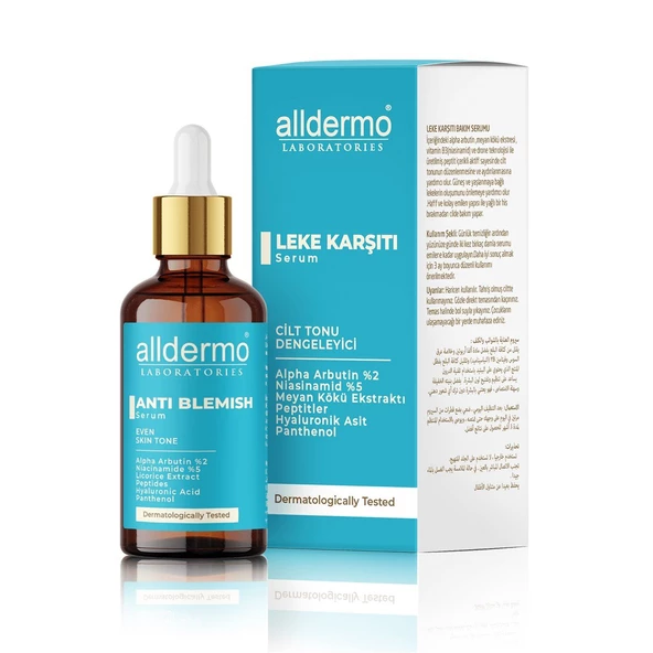 Alldermo Leke Karşıtı Cilt Tonu Dengeleyici Serum 30 ml ürün görseli 1