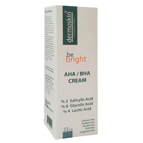 Dermoskin Be Bright AHA/BHA Krem 33 ml ürün görseli 1