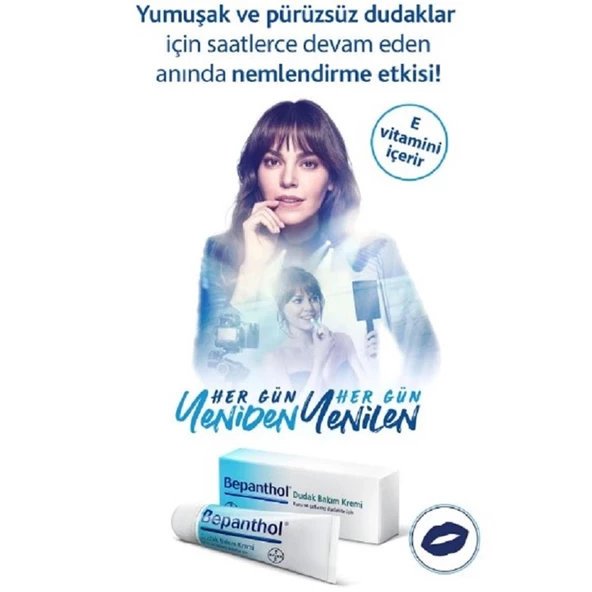Bepanthol Dudak Bakım Kremi 7,5 ml - Resim 3