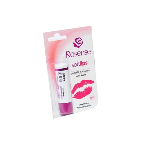 Rosense Soft Lips Dudak Nemlendirici Klasik Ruj ürün görseli 1