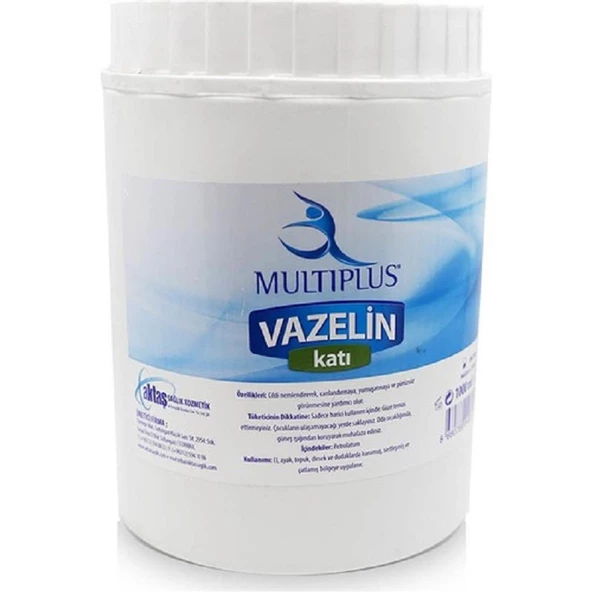 Multiplus Vazelin Beyaz Katı 1000 ml ürün görseli 1