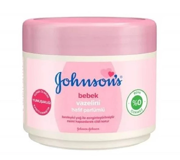 Johnson's Baby Bebek Vazelini Hafif Parfümlü Pembe 250 ml ürün görseli 1