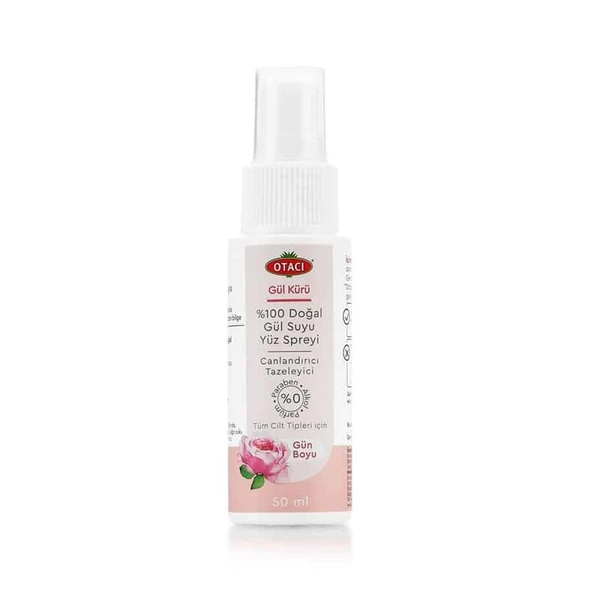 Otacı Gül Kürü %100 Doğal Gül Suyu Yüz Spreyi 50 ml ürün görseli 1