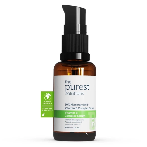 The Purest Solutions Vitamin B Complex Serum 10% Niacinamide & Vitamin B 30 ml ürün görseli 1