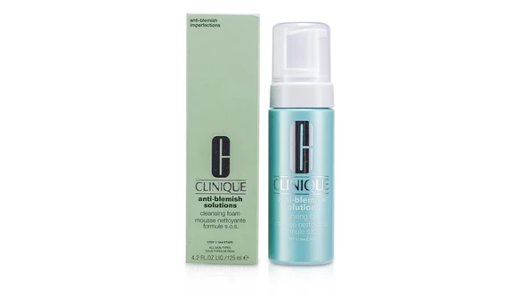 Clinique Anti Blemish Solutions Cleansing Foam 125 ml ürün görseli 1