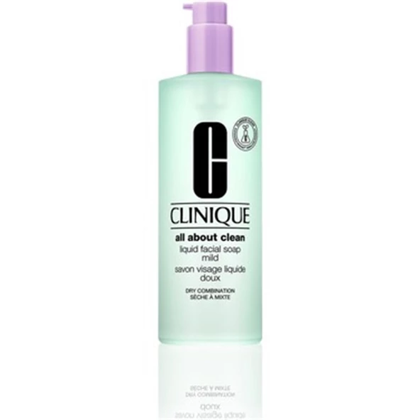 Clinique All About Clean Facial Soap Mild Yüz Temizleme Jeli 400 ml ürün görseli 1