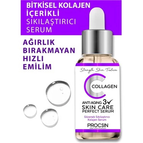 Procsin Yaşlanma Karşıtı Kolajen Serum 20 ml ürün görseli 1