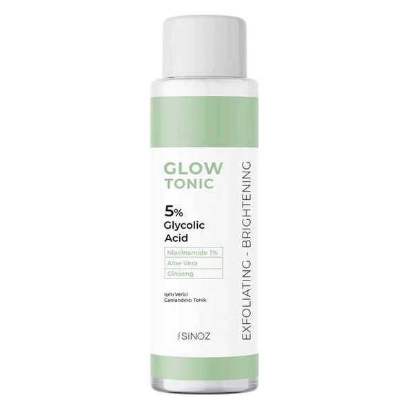 Sinoz Glow Tonik 5% Glycolic Acid 200 ml ürün görseli 1