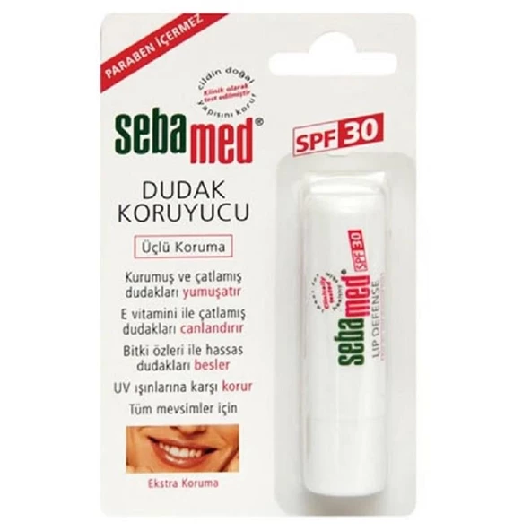 Sebamed Dudak Koruyucu SPF30 ürün görseli 1