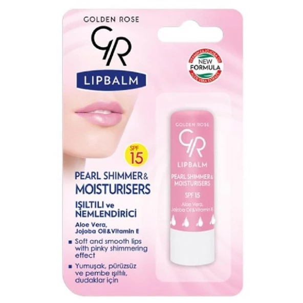 Golden Rose Dudak Koruyucu Işıltılı ve Nemlendirici ürün görseli 1