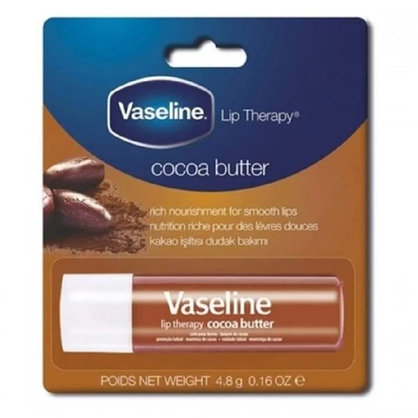 Vaseline Cocoa Butter Lip Care 4,8 gr ürün görseli 1