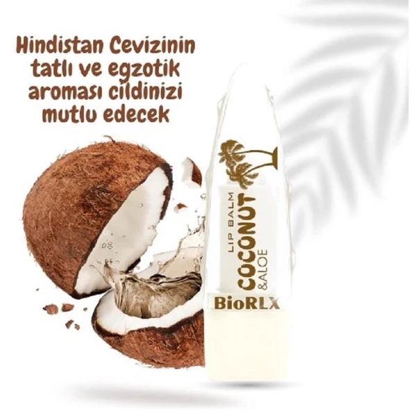 Biorlx Coconut Lip Balm - Stant 12'li - Resim 2