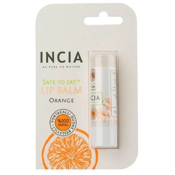 Incia Portakallı Dudak Besleyici Lip Balm 6 gr ürün görseli 1
