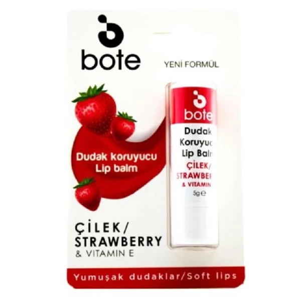 Bote Lip Balm - Çilek ürün görseli 1