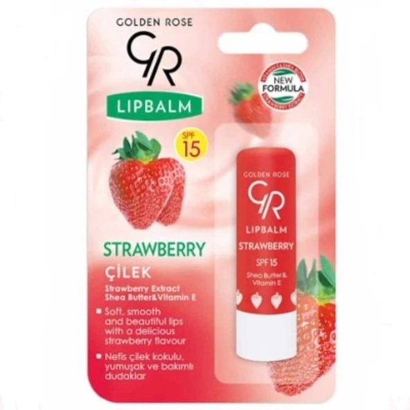 Golden Rose Dudak Koruyucu Strawberry ürün görseli 1