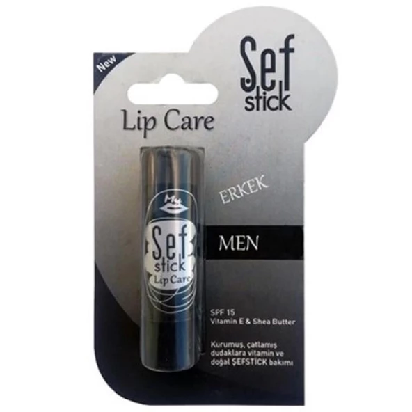 Şef Stick Lip Care Natural Men ürün görseli 1