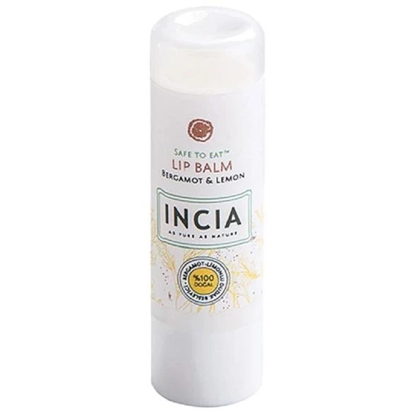 Incia Bergamot & Limonlu Dudak Besleyici Lip Balm 6 gr ürün görseli 1
