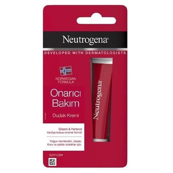 Neutrogena Kuru ve Çatlamış Dudaklar İçin Onarıcı Bakım Kremi 15 ml ürün görseli 1