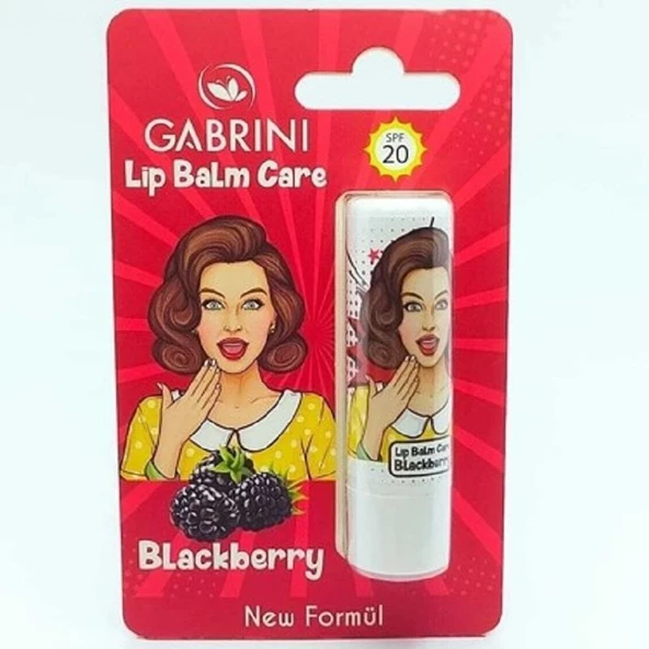 Gabrini Lip Balm Care Blackberry 5 gr ürün görseli 1