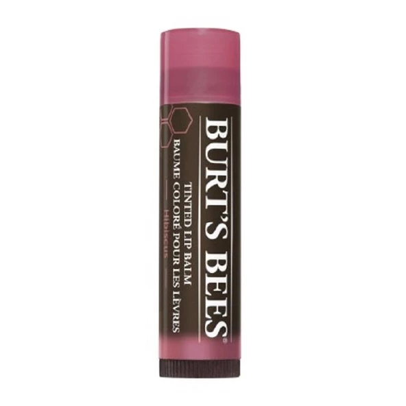 Burt's Bees Tinted Lip Balm - Hibiscus ürün görseli 1