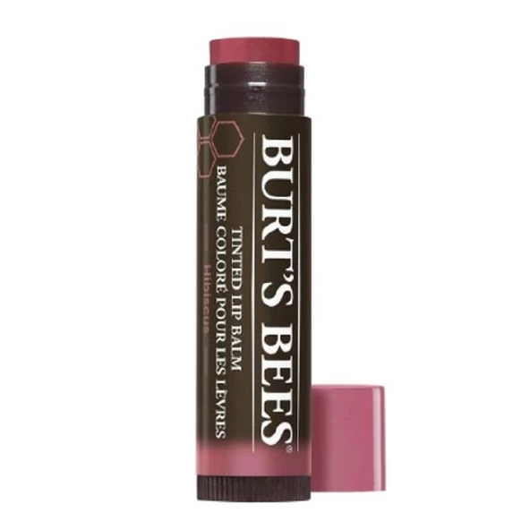 Burt's Bees Tinted Lip Balm - Hibiscus - Resim 2