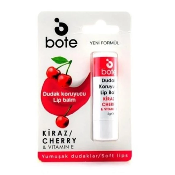 Bote Lip Balm - Kiraz ürün görseli 1