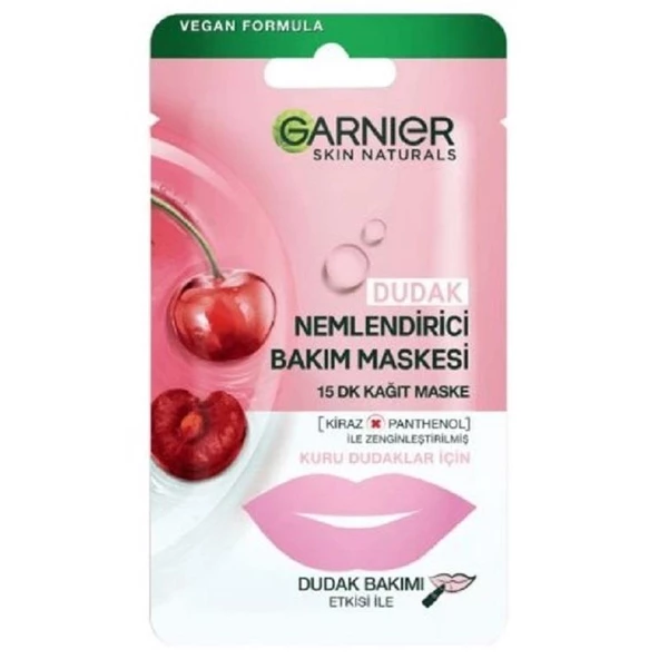 Garnier Dudak Nemlendirici Bakım Maskesi 5 gr ürün görseli 1