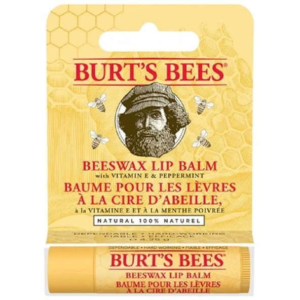 Burt's Bees Lip Stick Beeswax ürün görseli 1