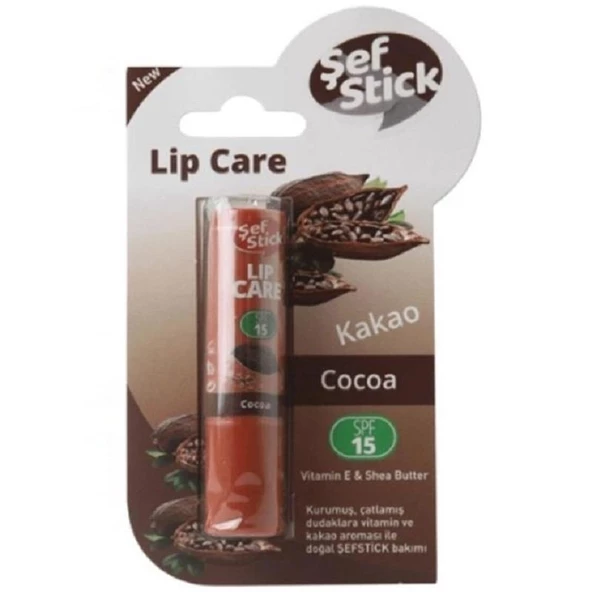 Şef Stick Lip Care - Kakao - Resim 2