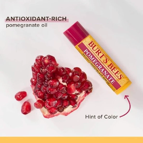 Burt's Bees Lip Stick Nar Özlü - Resim 4