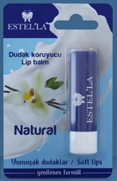 Estel'la Yetişkin Naturel Dudak Koruyucu Lip Balm ürün görseli 1