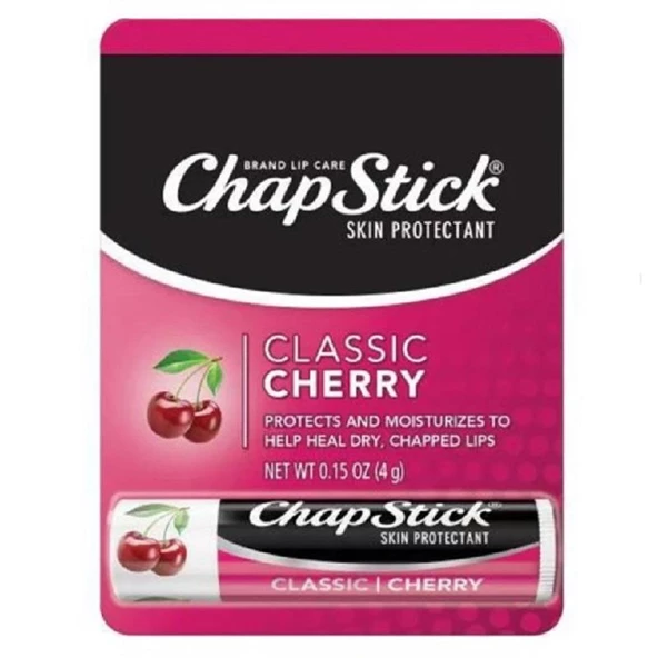 Chapstick Classic Cherry Lip Balm Tube 4 gr ürün görseli 1