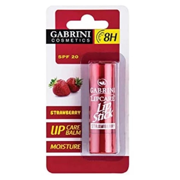 Gabrini Lipcare Strawberry spf 20 ürün görseli 1