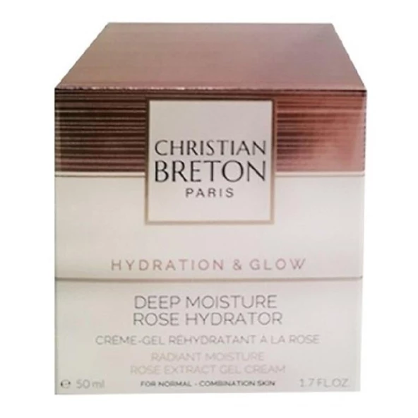 Christian Breton Paris Hydration-Glow Gül Özlü Aydınlatıcı Jel Krem 50 ml ürün görseli 1