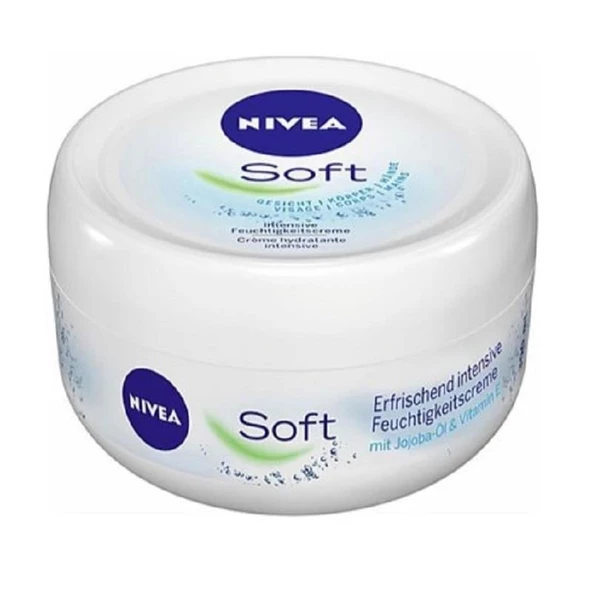 Nivea Krem Soft Vazo 200 ml ürün görseli 1