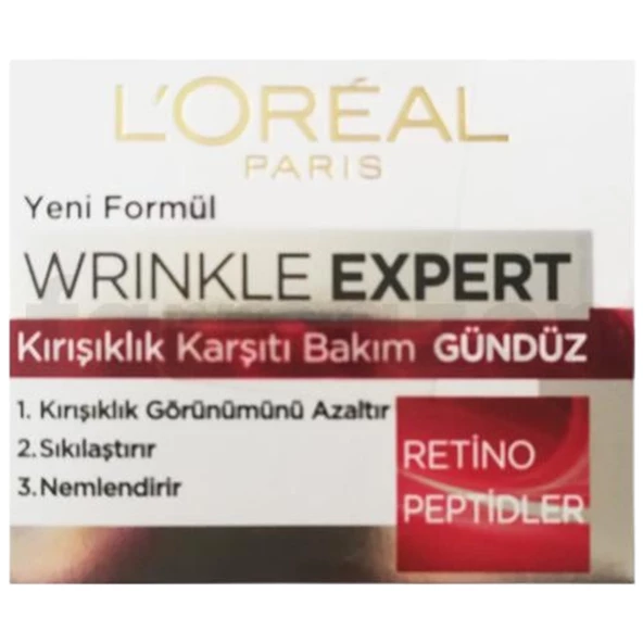 L'Oreal Paris Kırışıklık Karşıtı Gündüz Bakım Kremi 50 ml ürün görseli 1