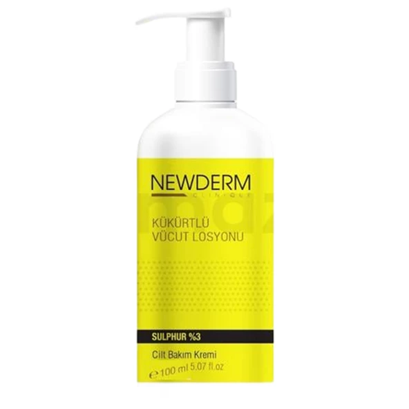 Newderm Kükürtlü Vücut Losyonu 100 ml ürün görseli 1