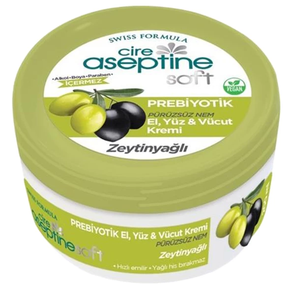 Cire Aseptine Soft Zeytinyağlı Özlü Prebiyotik Krem 200 ml ürün görseli 1