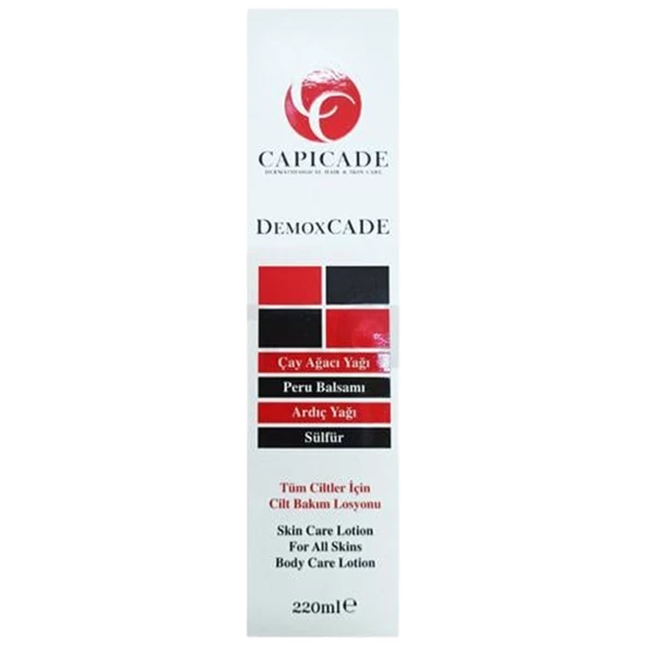 Capicade Demoxcade Vücut Losyonu 220 ml ürün görseli 1