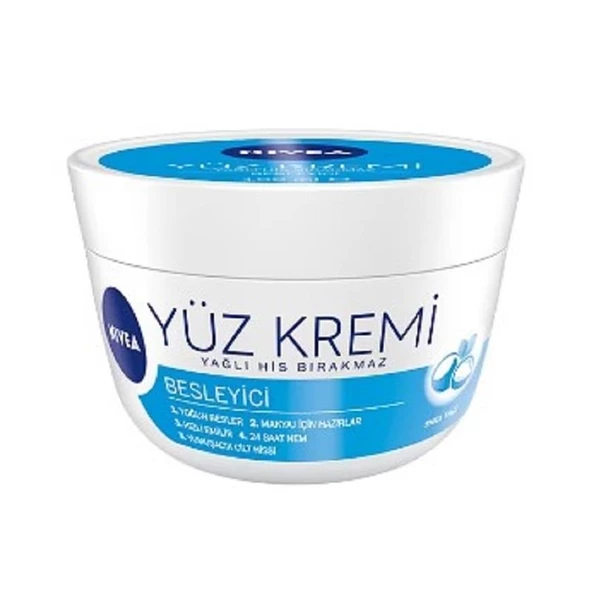 Nivea Yüz Kremi Besleyici Yağlı His Bırakmaz 100 ml ürün görseli 1