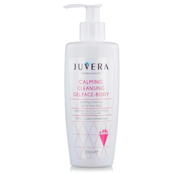 Juvera Calming Cleansing Gel Face-Body 200 ml ürün görseli 1