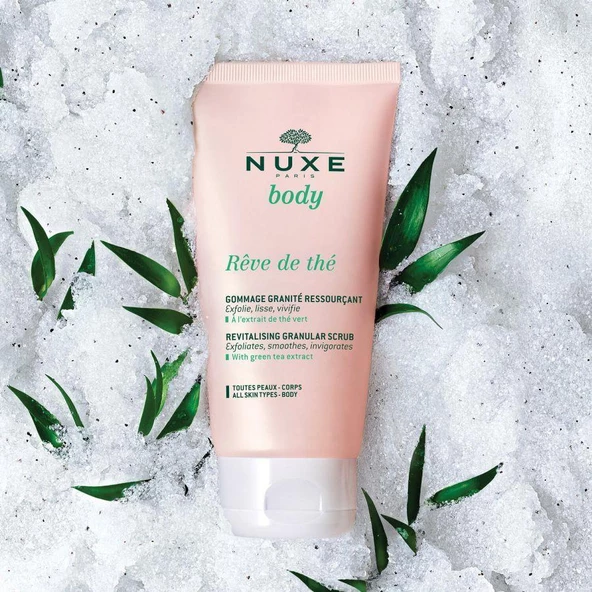 Nuxe Body Reve De The Revitalising Granular Scrub 150 ml ürün görseli 1