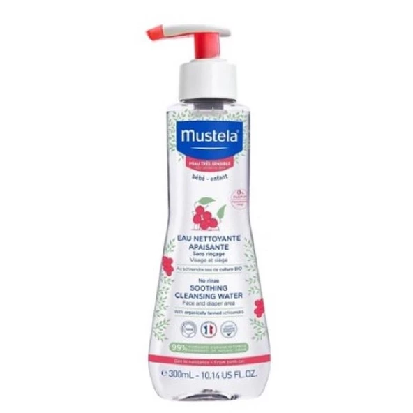Mustela Soothing Cleansing Water Hassas Ciltler İçin Temizleme Suyu 300 ml ürün görseli 1